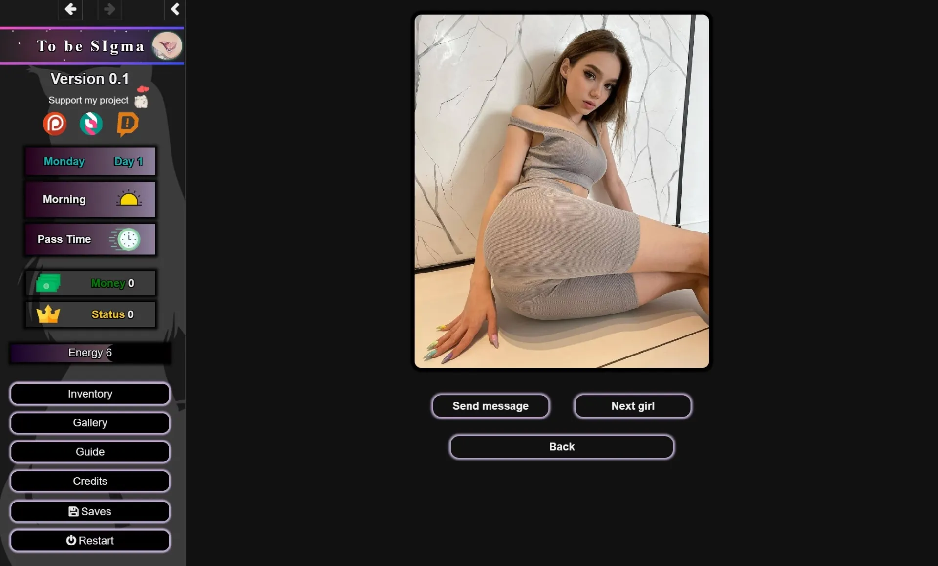 To Be SIgma gameplay screenshot 8 (HTML adult game) by TobeSIgma – free download