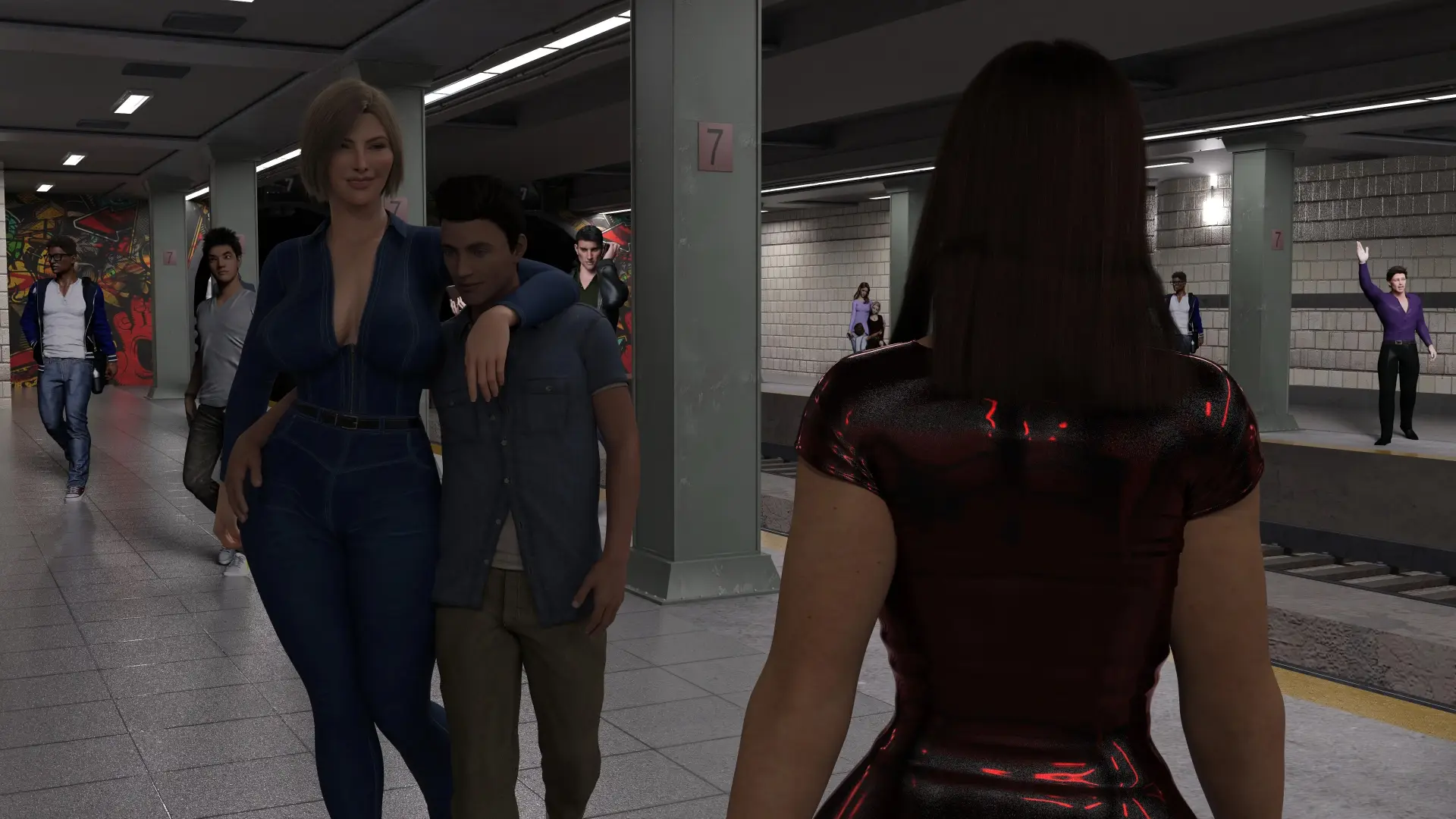 Futa Dominium gameplay screenshot 4 (Ren'Py adult game) by AB Software – free download