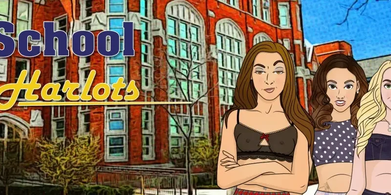 High School Hobby Harlots cover 1.19 Free – Ren'Py adult game by Hobby Harlot Games free download