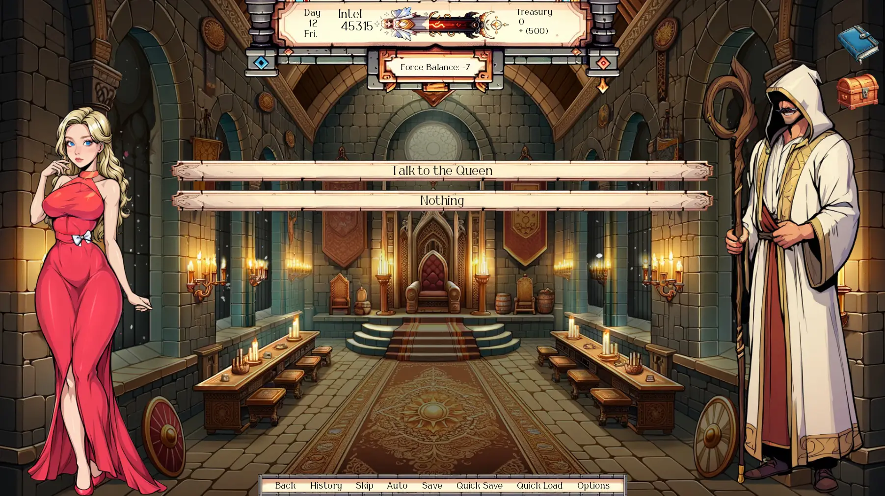 The Fall of Galadriel gameplay screenshot 4 (Ren'Py adult game) by Megacock – free download