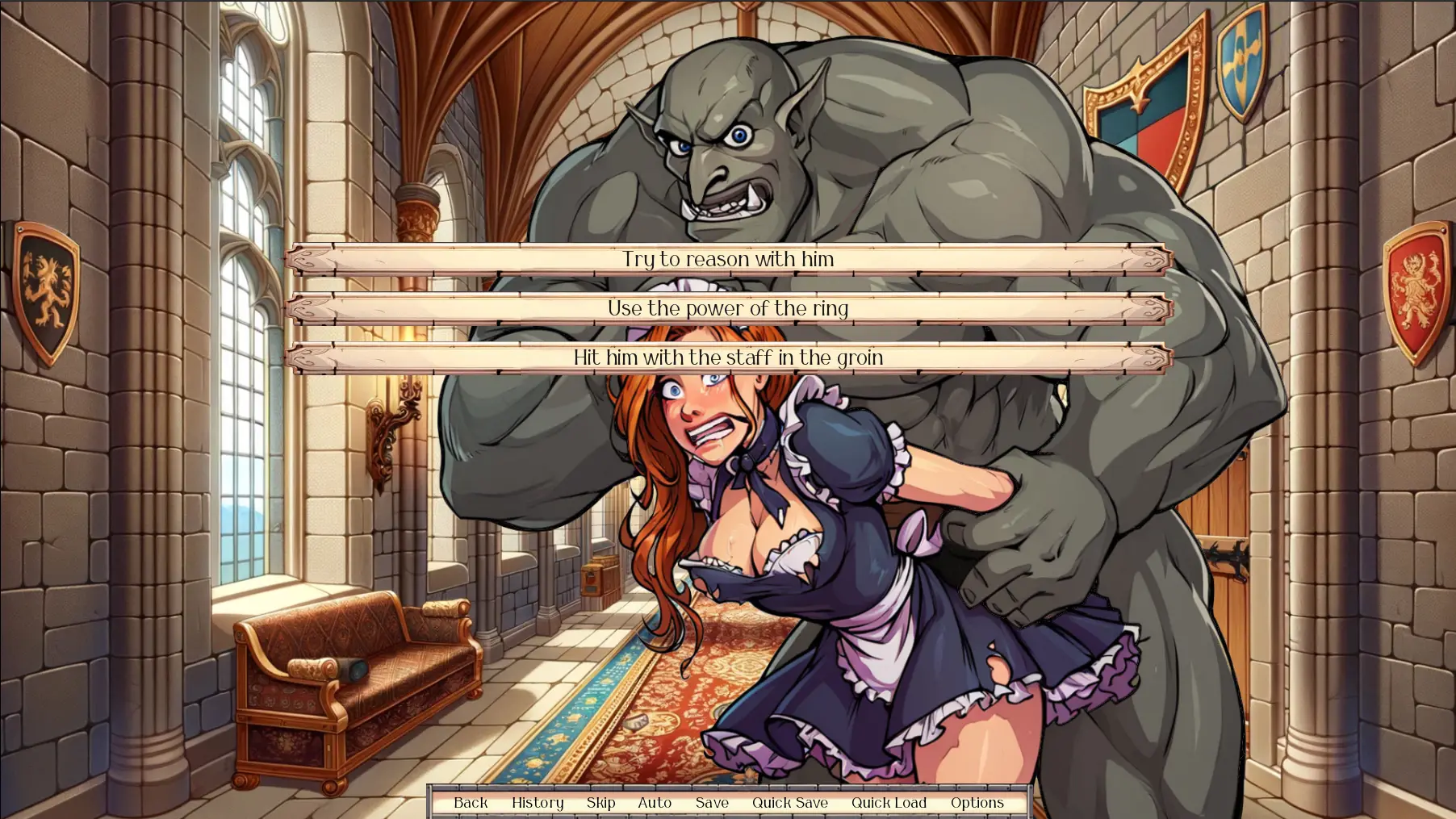 The Fall of Galadriel gameplay screenshot 17 (Ren'Py adult game) by Megacock – free download