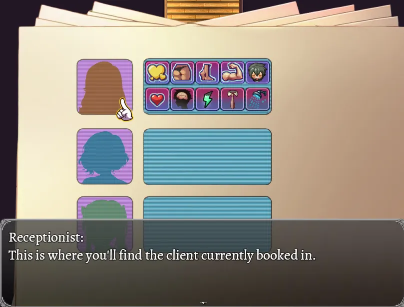 Black Rose Hotel gameplay screenshot 3 (RPGM adult game) by Zenkuro – free download