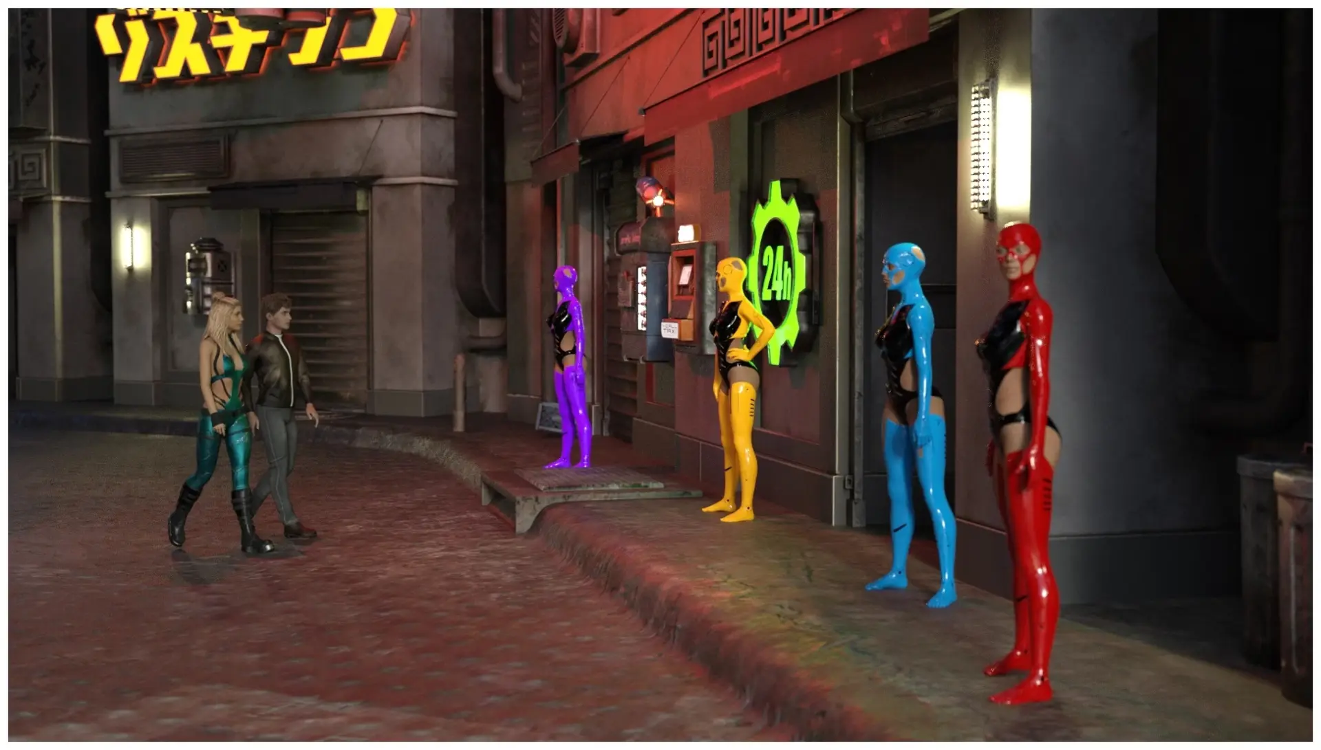 Sexbot Restoration 2124 gameplay screenshot 11 (Ren'Py adult game) by squirrel24 – free download