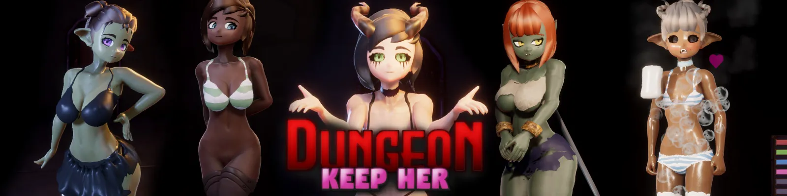 Dungeon: Keep Her cover 0.20.1 – Unity adult game by keepherdev free download