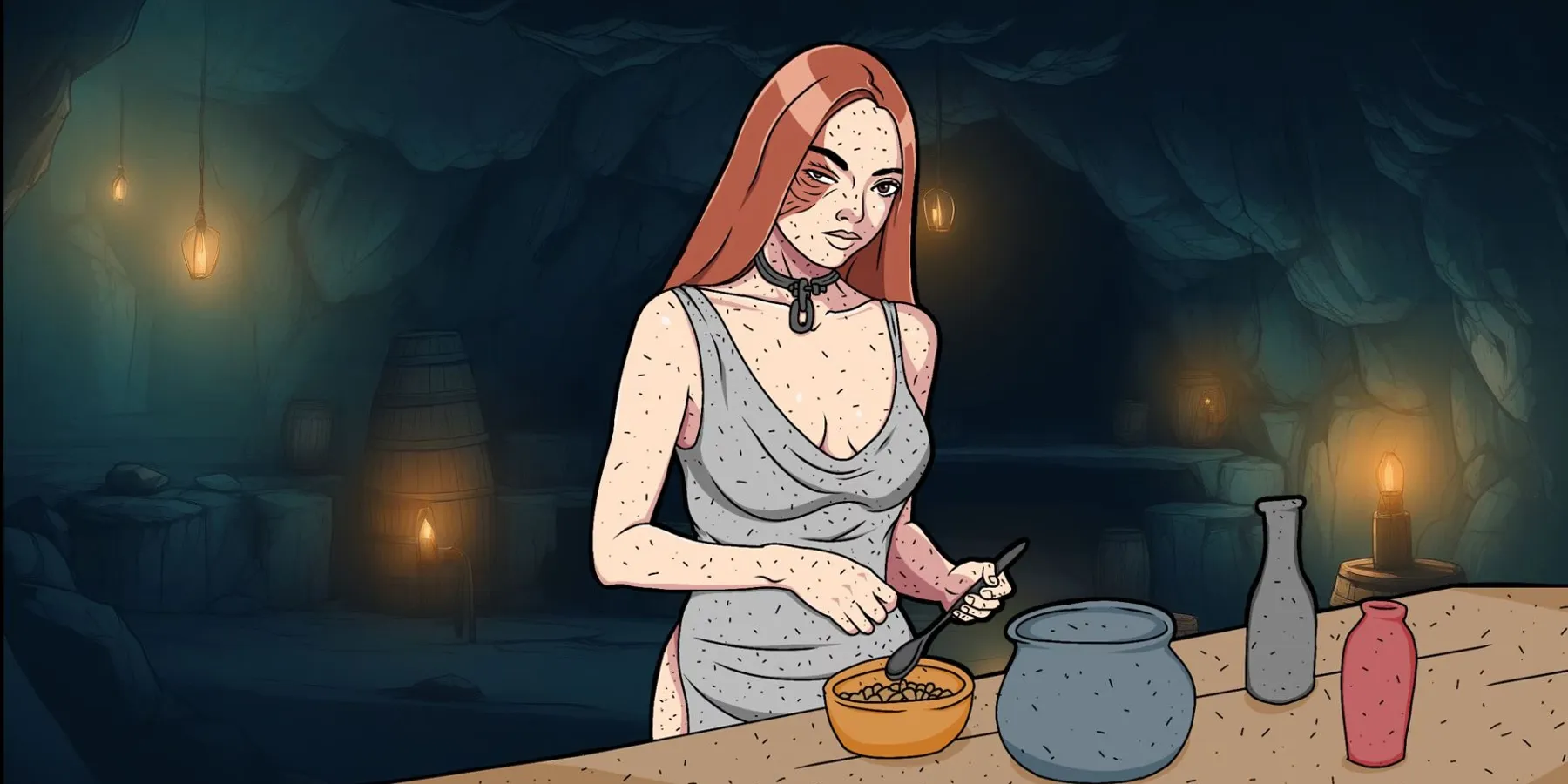 Ephemerale gameplay screenshot 10 (Ren'Py adult game) by DENGYOU – free download