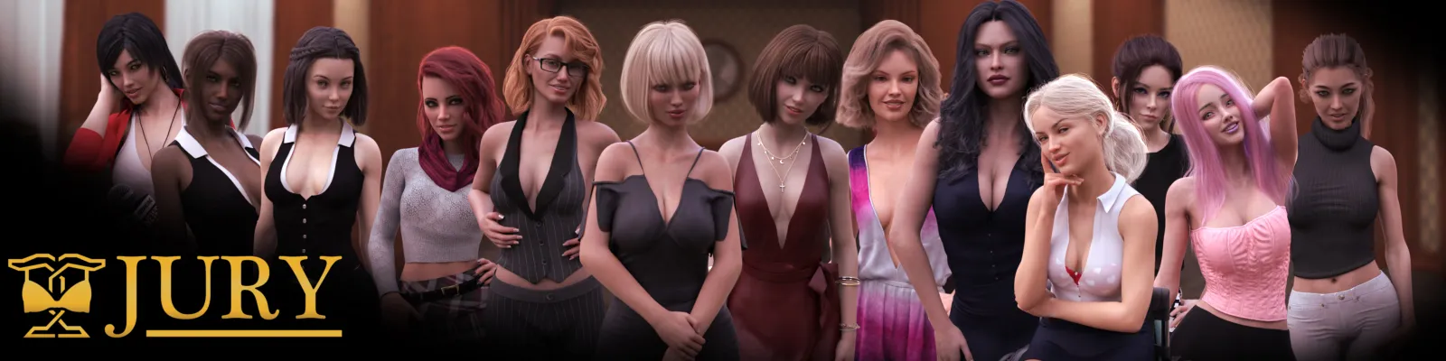 Jury cover Ep.3 P2 - 3.1.44 – Ren'Py adult game by Nickle3DArt free download