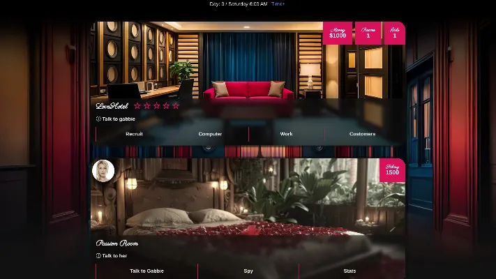 LoveHotel gameplay screenshot 7 (HTML adult game) by a_furbyz – free download