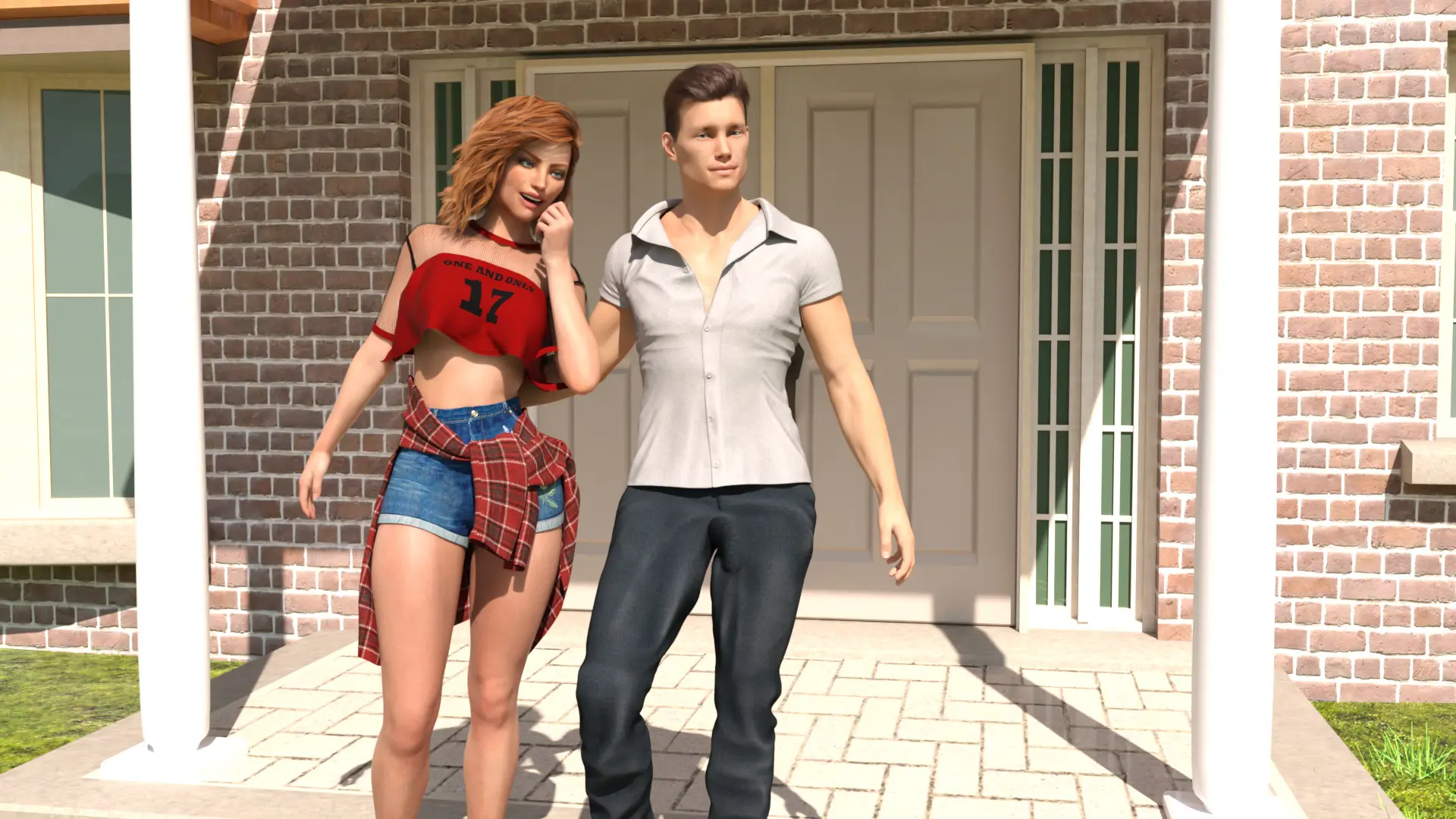 New Neighborhood gameplay screenshot 2 (Ren'Py adult game) by The Grim Reaper – free download