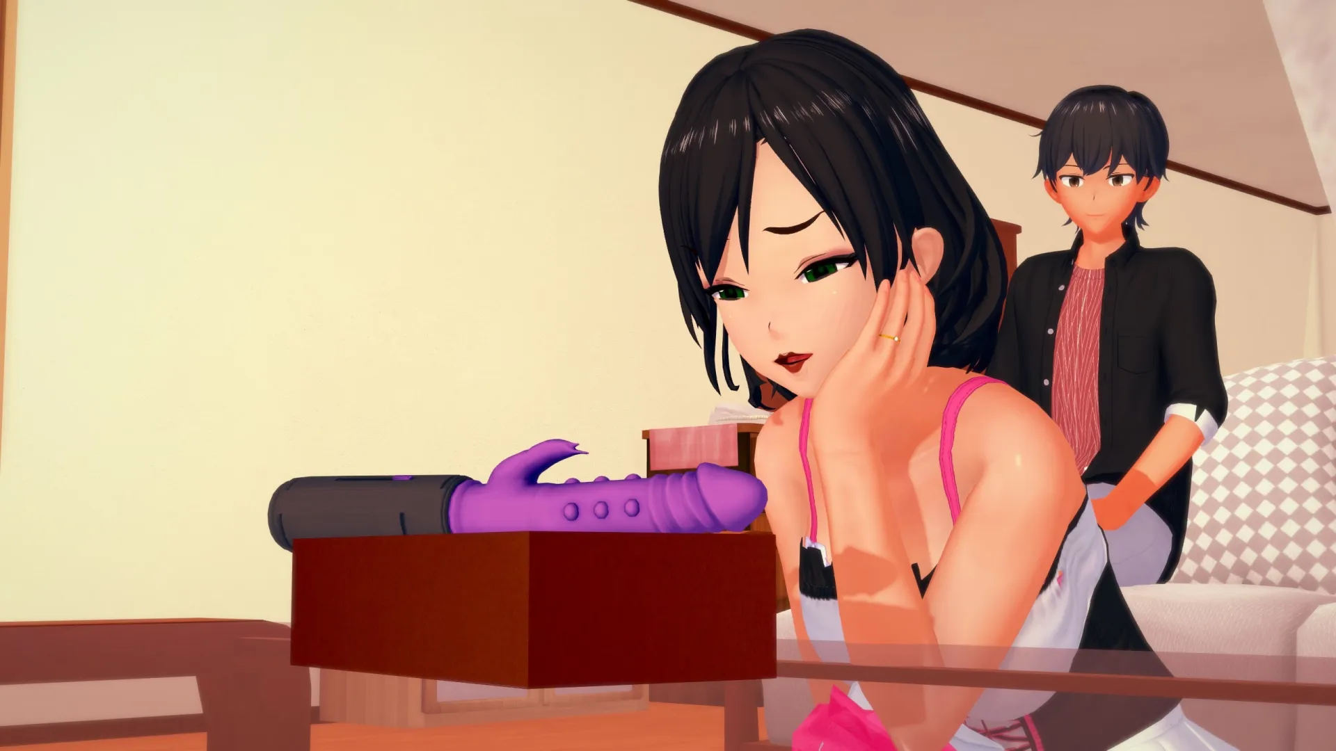 My Office Adventures Reunion gameplay screenshot 1 (Ren'Py adult game) by The Coder Games – free download