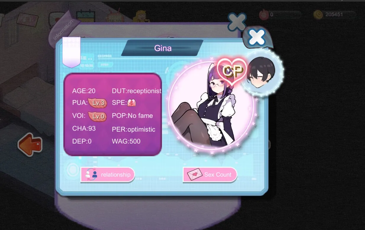 BM Love Cafe gameplay screenshot 9 (Unity adult game) by zzzgame – free download