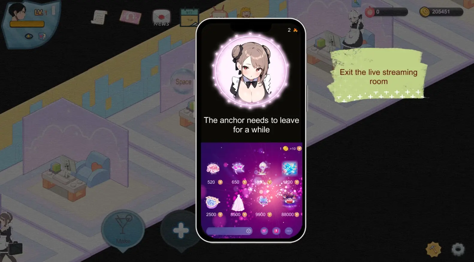BM Love Cafe gameplay screenshot 11 (Unity adult game) by zzzgame – free download