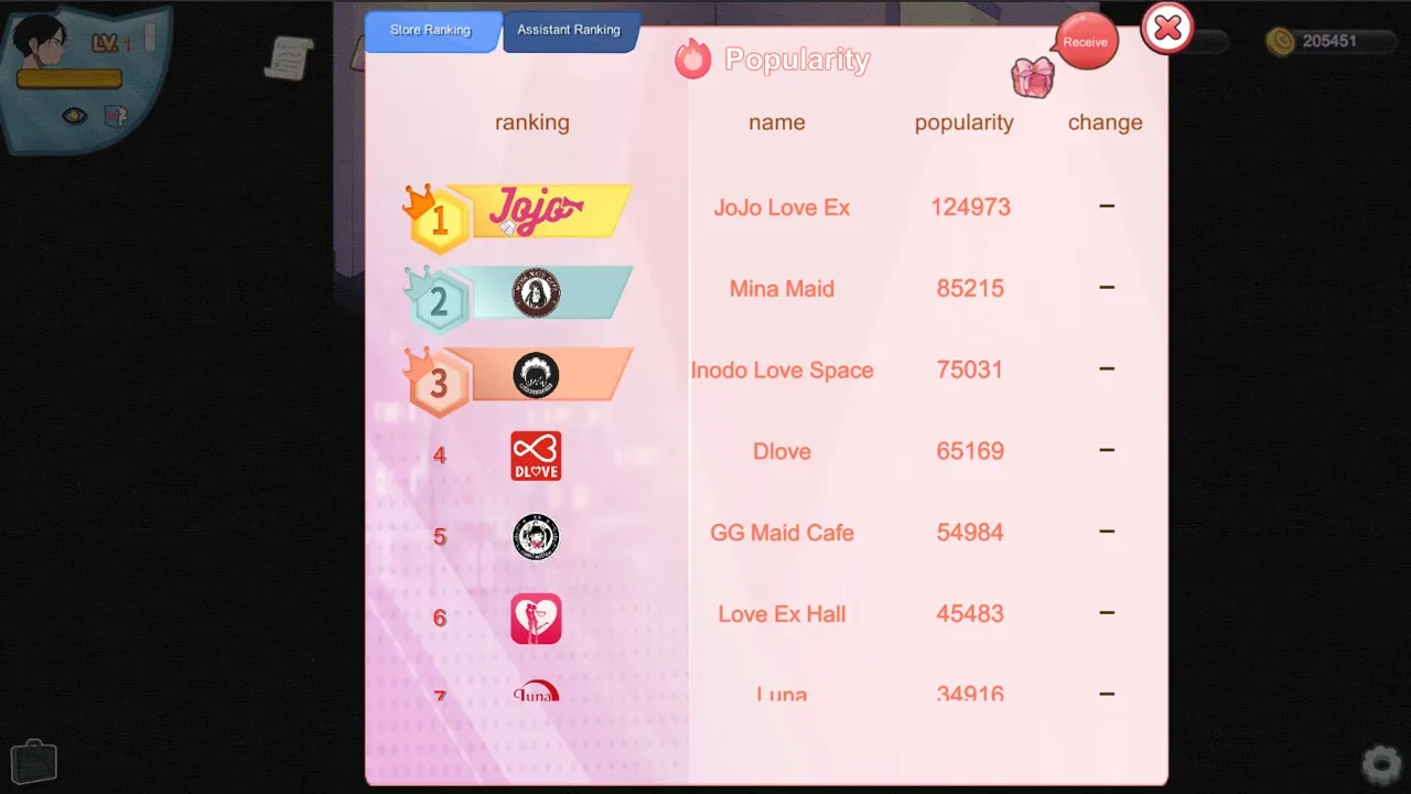 BM Love Cafe gameplay screenshot 6 (Unity adult game) by zzzgame – free download