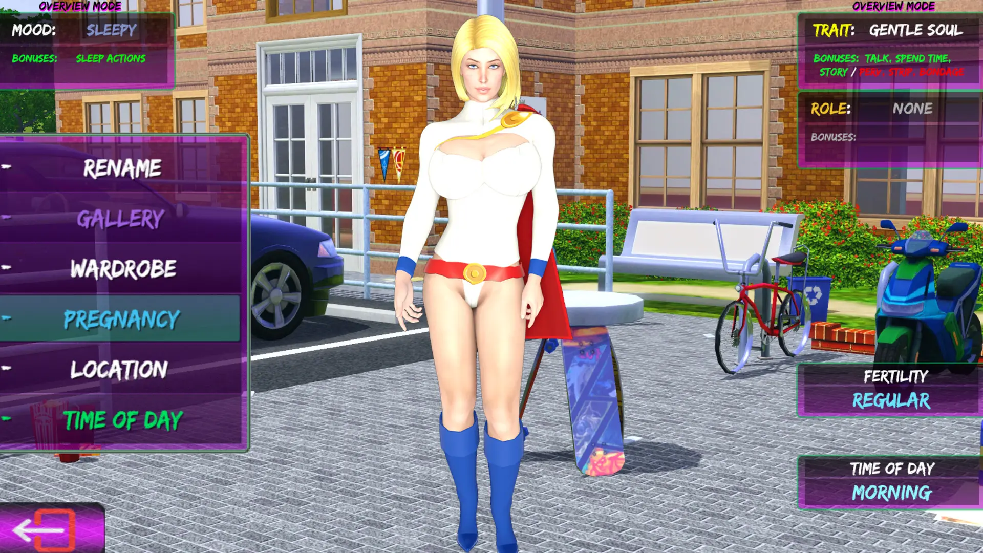 HaremCards gameplay screenshot 6 (RPGM adult game) by Pink Palm Production – free download