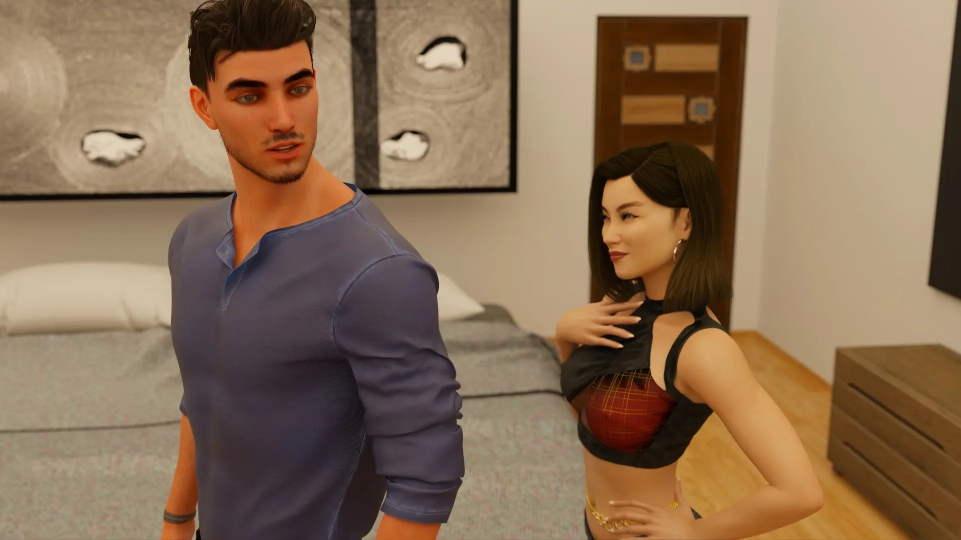 Peace of Mind: Watcher’s Eye gameplay screenshot 4 (Ren'Py adult game) by Silent J Games – free download