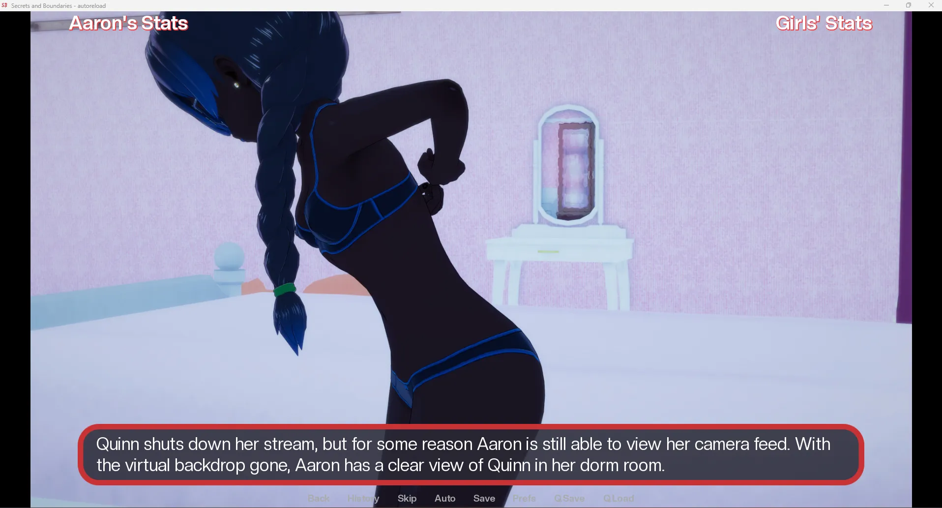 Secrets and Boundaries gameplay screenshot 6 (Ren'Py adult game) by Fronte91 – free download