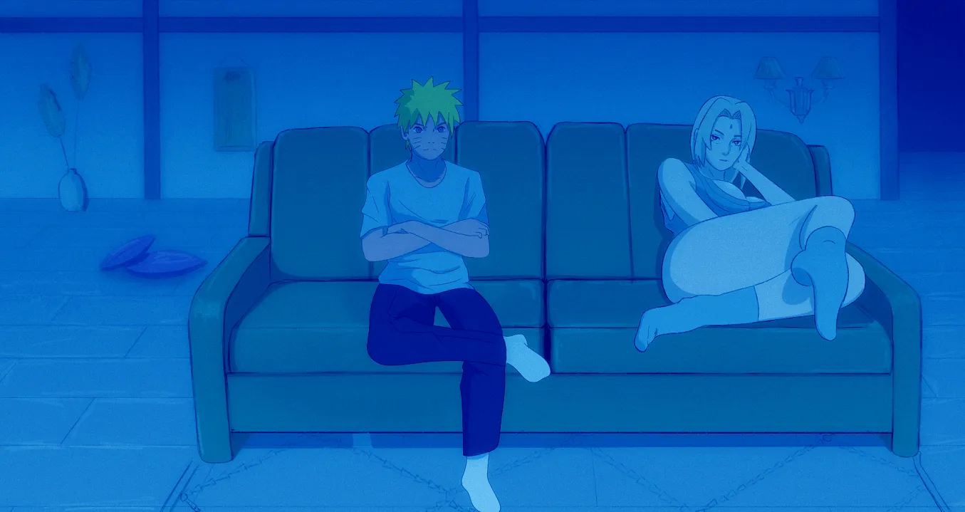 Living with Tsunade gameplay screenshot 3 (RPGM adult game) by Bitawastaken – free download