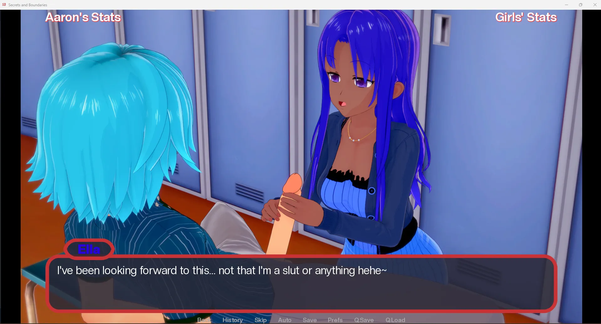 Secrets and Boundaries gameplay screenshot 8 (Ren'Py adult game) by Fronte91 – free download