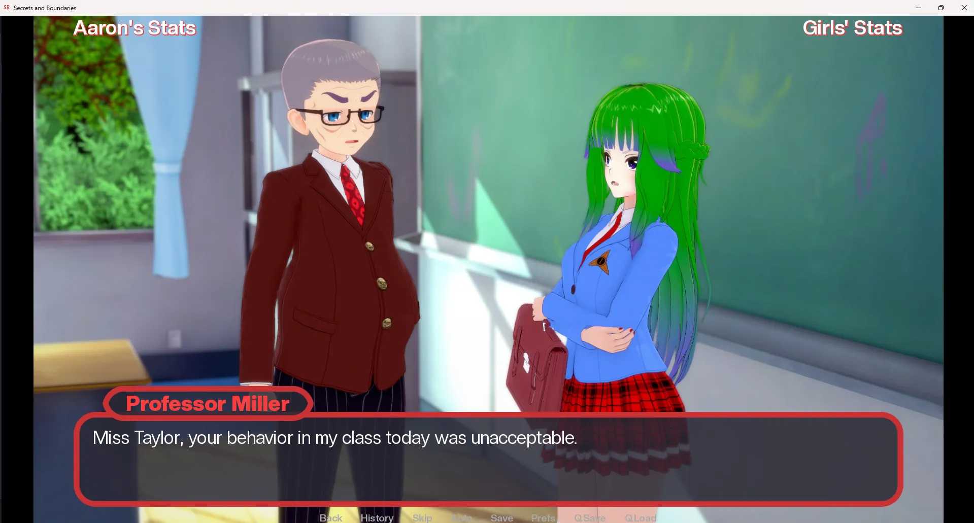 Secrets and Boundaries gameplay screenshot 5 (Ren'Py adult game) by Fronte91 – free download