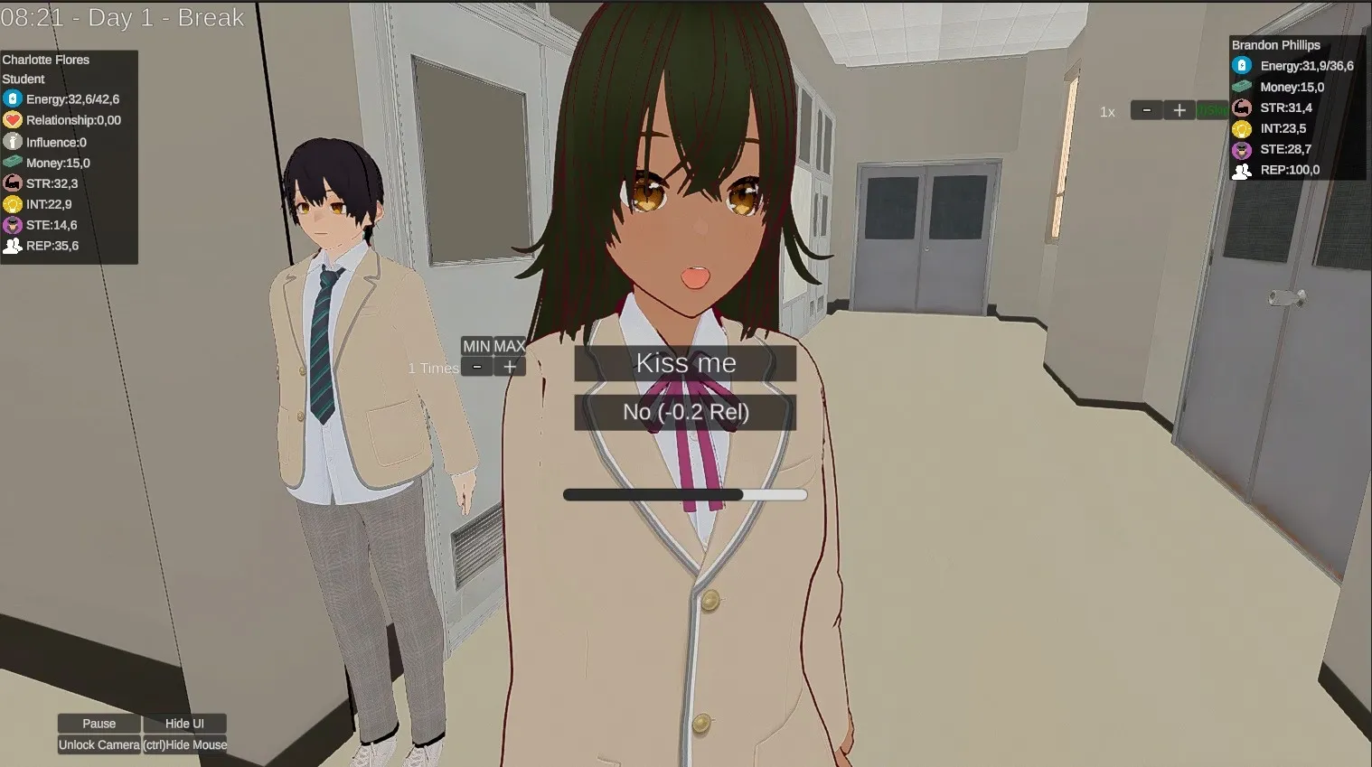 King of the School gameplay screenshot 5 (Unity adult game) by Azteca – free download