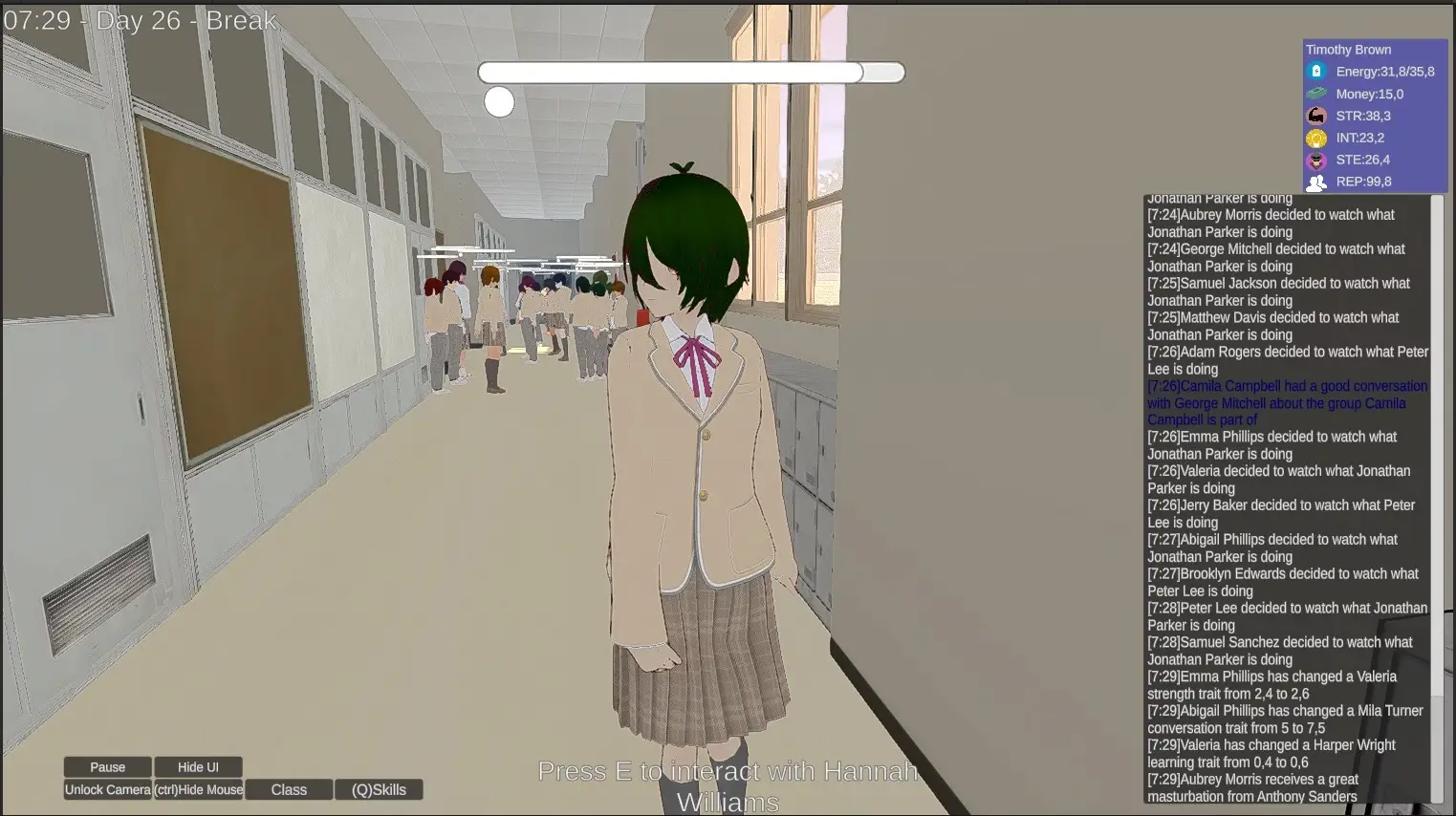 King of the School gameplay screenshot 4 (Unity adult game) by Azteca – free download