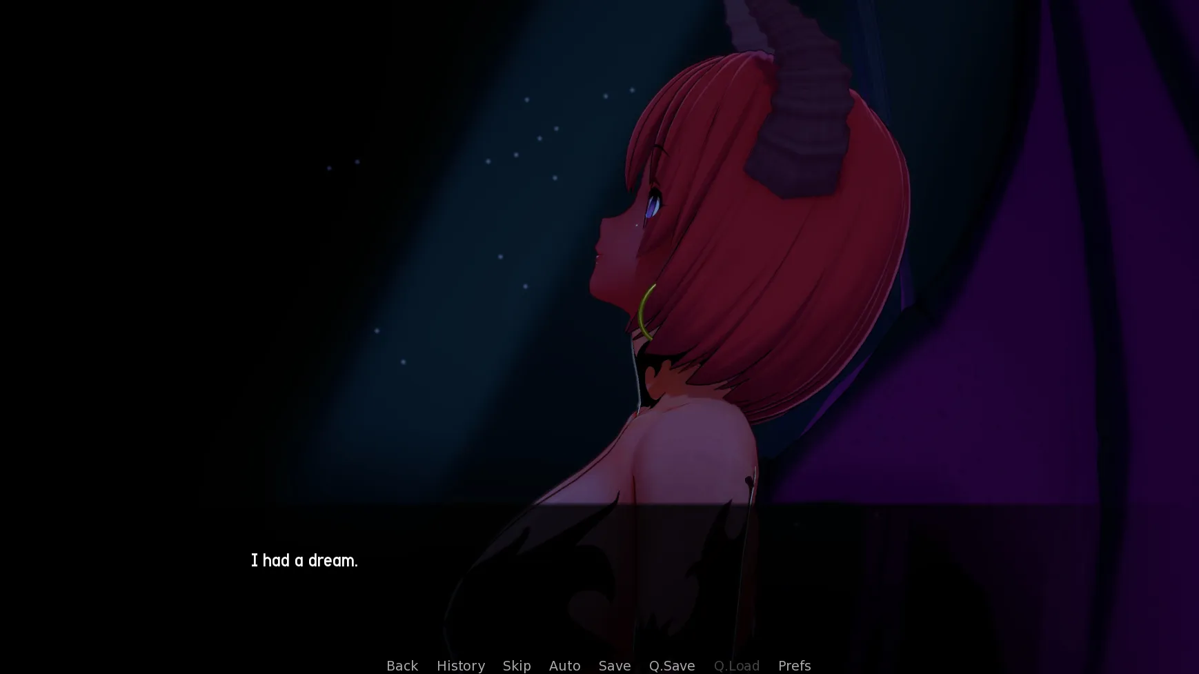 Veil of Temptation gameplay screenshot 1 (Ren'Py adult game) by LeraMor – free download