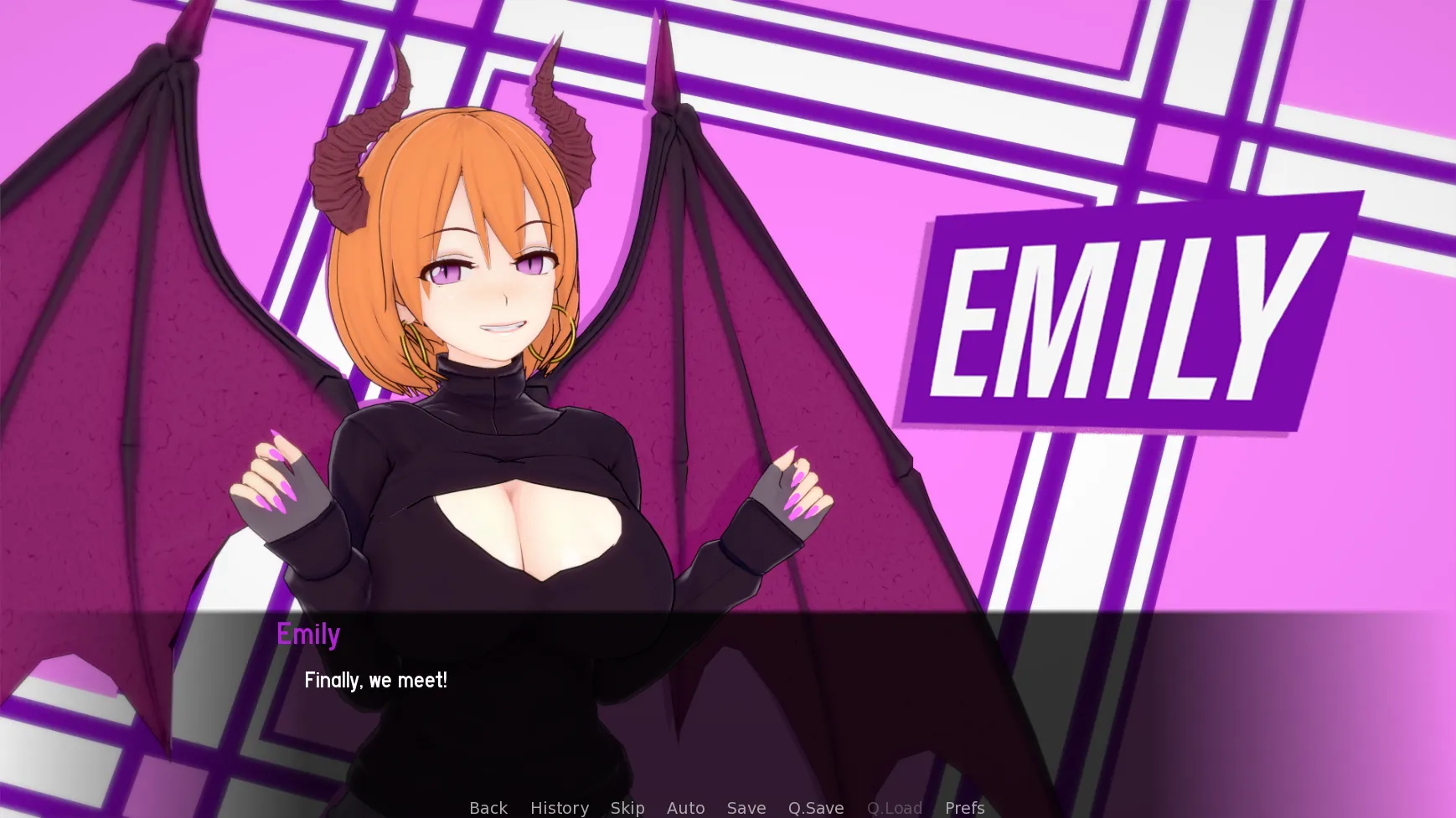 Veil of Temptation gameplay screenshot 6 (Ren'Py adult game) by LeraMor – free download