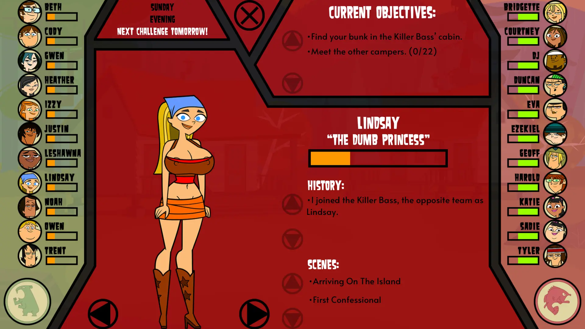 Total Degeneracy Island gameplay screenshot 5 (Ren'Py adult game) by SID Gaming F95zone – free download