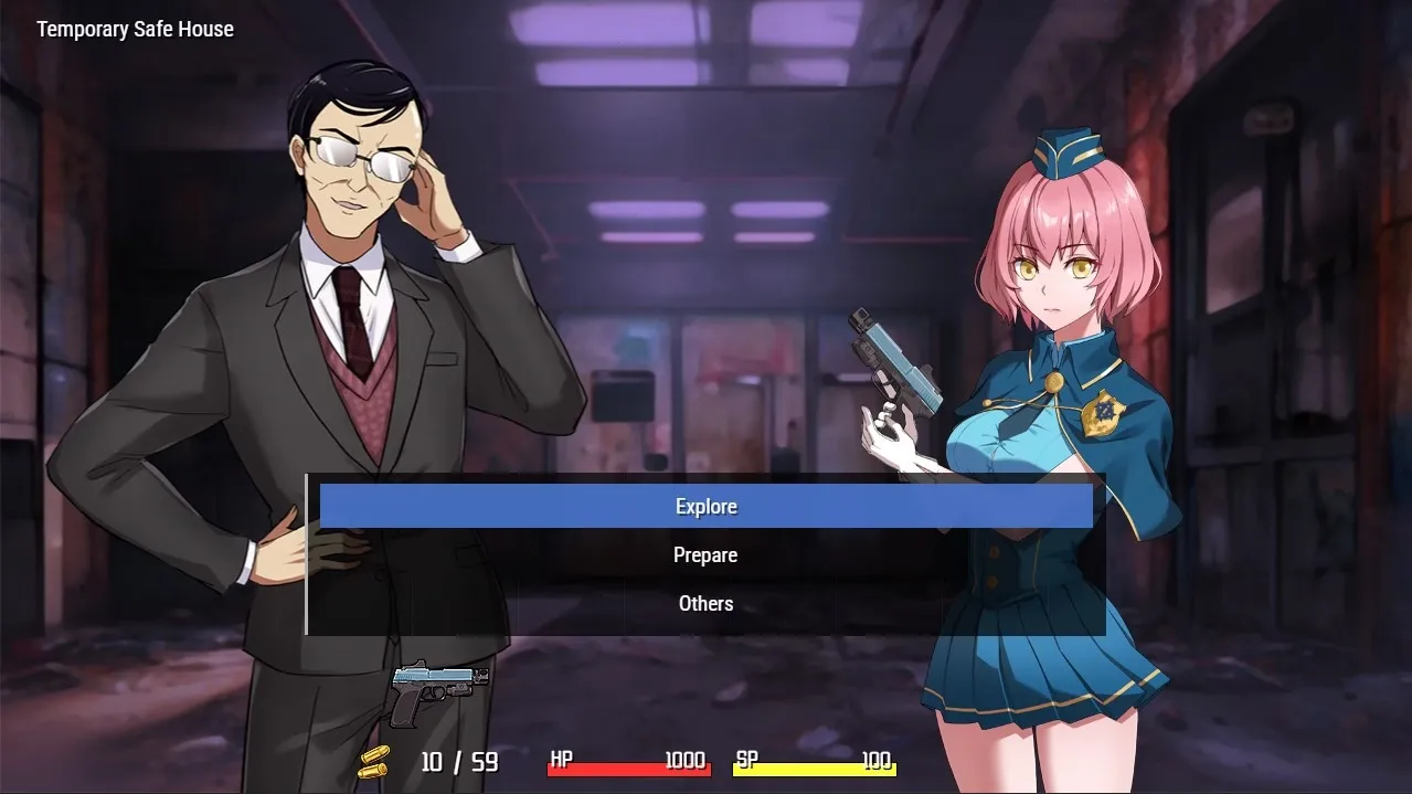TUNNEL ESCAPE Fates Entwined gameplay screenshot 1 (RPGM adult game) by Elzee – free download