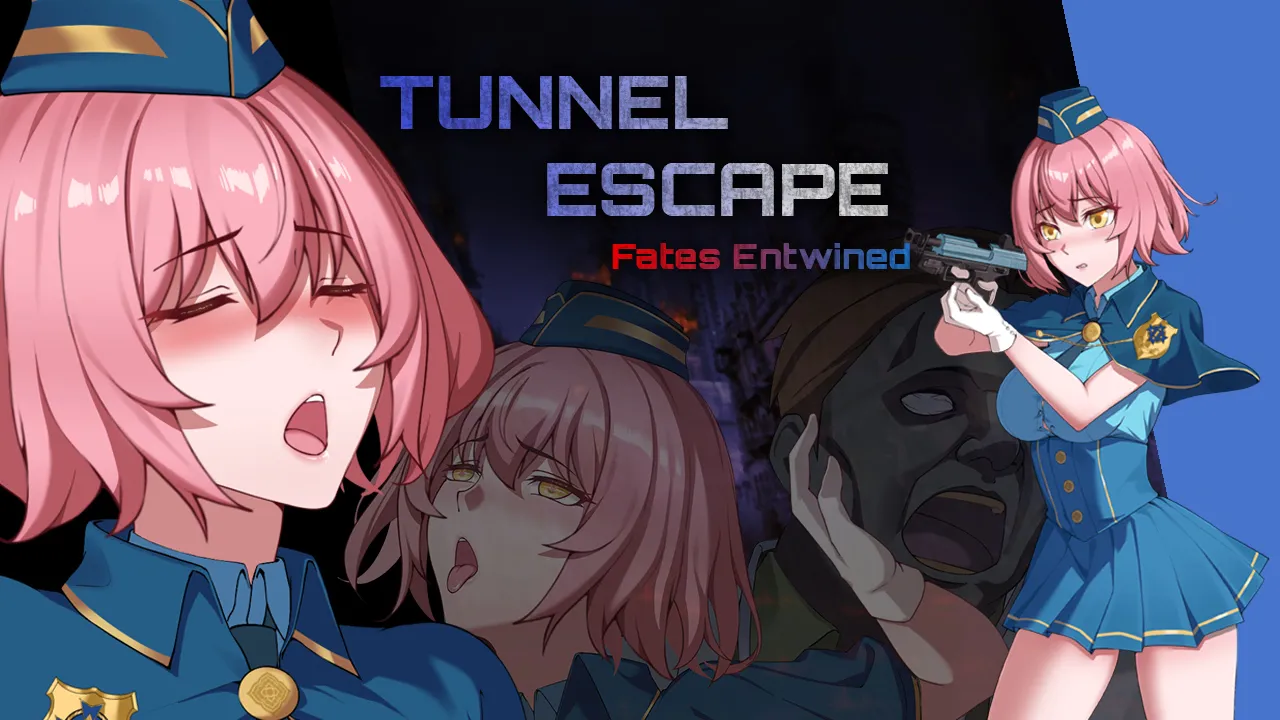 TUNNEL ESCAPE Fates Entwined cover 1.0.7 DLsite – RPGM adult game by Elzee free download