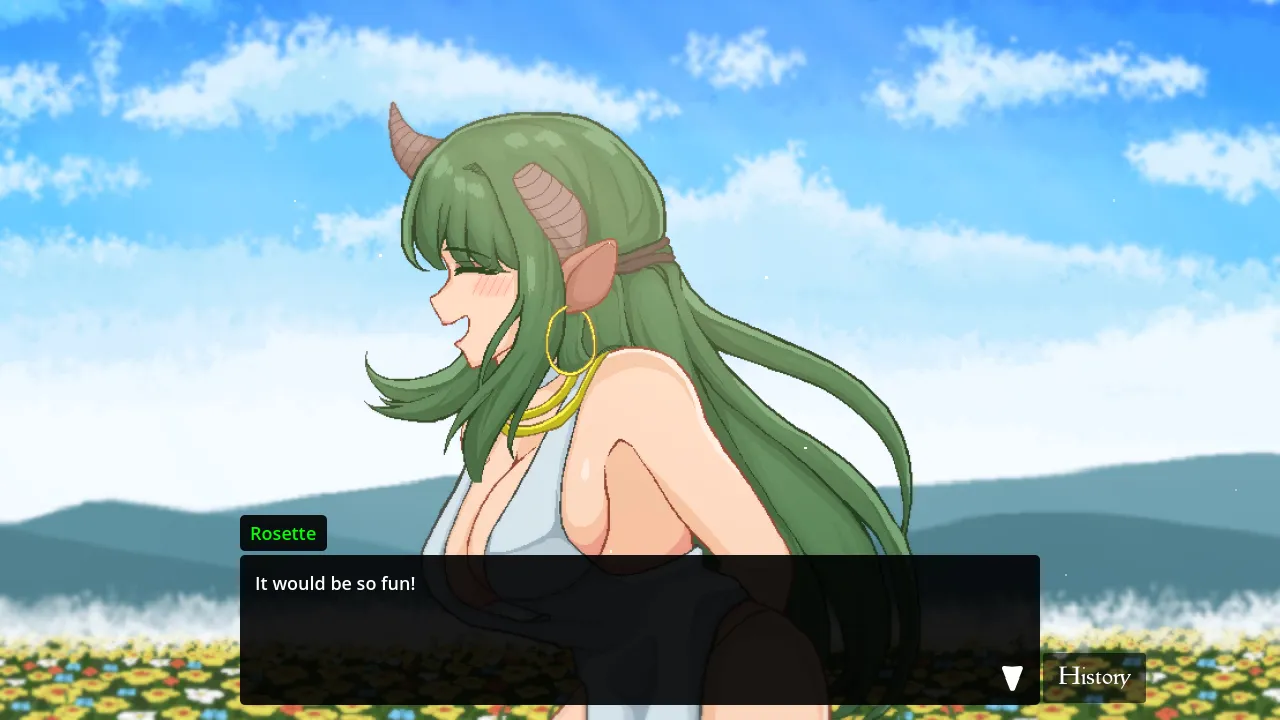 Thou, Eternal Everbloom gameplay screenshot 7 (Godot adult game) by Caffaholic – free download