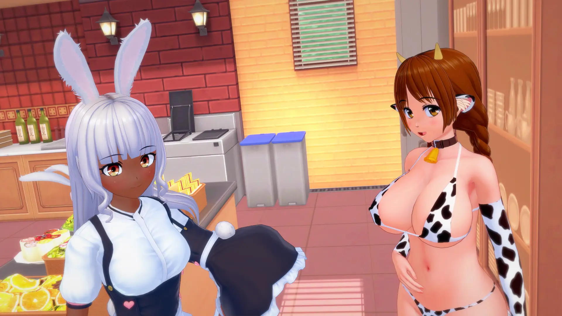 Heroic Harem Resort gameplay screenshot 1 (Ren'Py adult game) by OnionCuttingNinja – free download