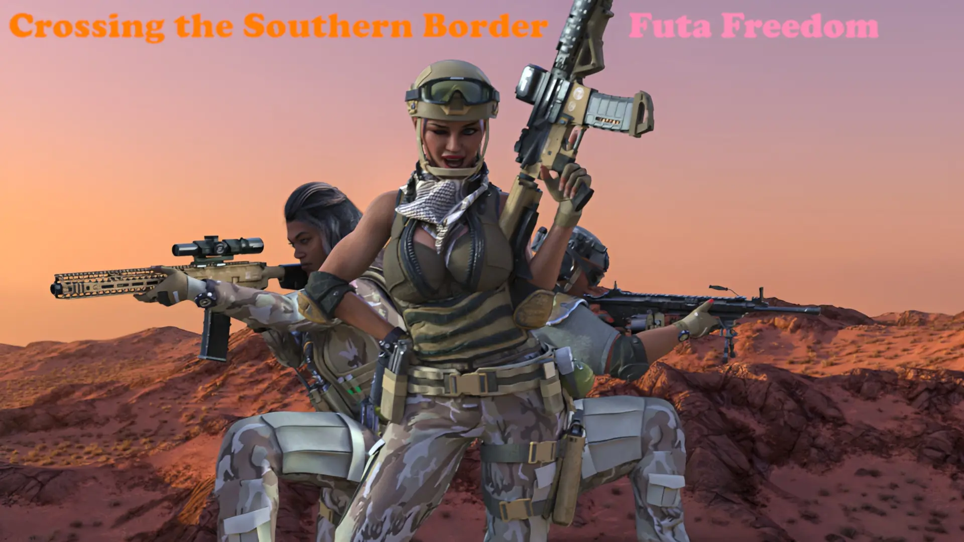 Crossing the Southern Border: Futa Freedom gameplay screenshot 13 (Ren'Py adult game) by Sir Honkalot – free download