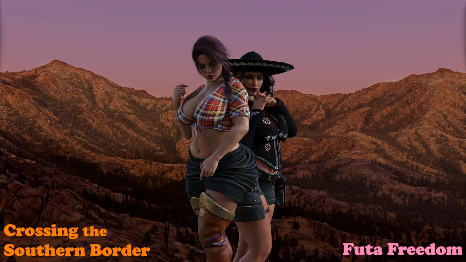 Crossing the Southern Border: Futa Freedom gameplay screenshot 15 (Ren'Py adult game) by Sir Honkalot – free download