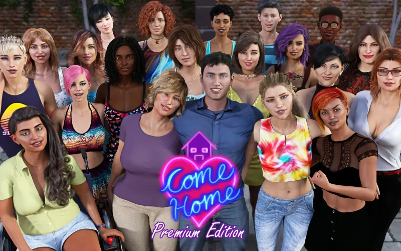 Come Home cover 1.04 Premium Complete Edition – Ren'Py adult game by R.J. Rhodes free download