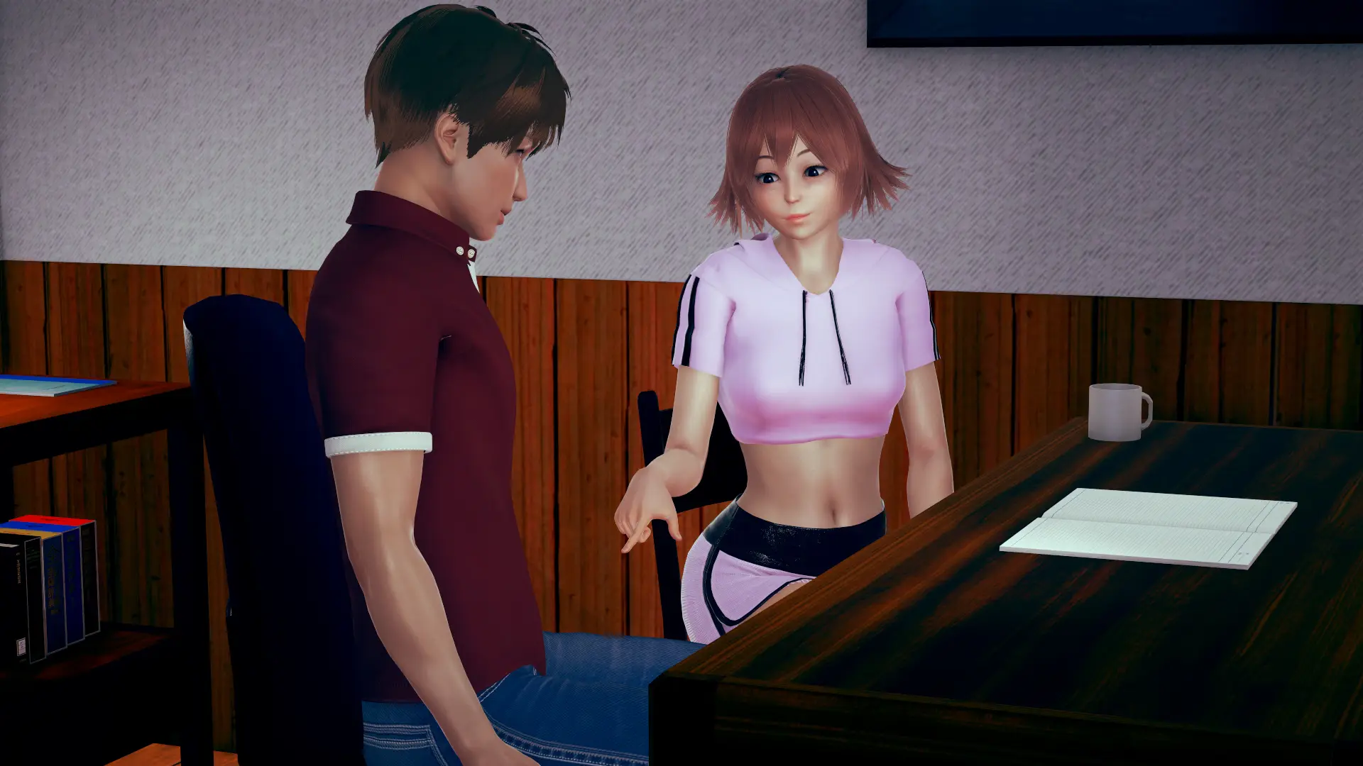 Nighty Night gameplay screenshot 1 (Ren'Py adult game) by Norator – free download