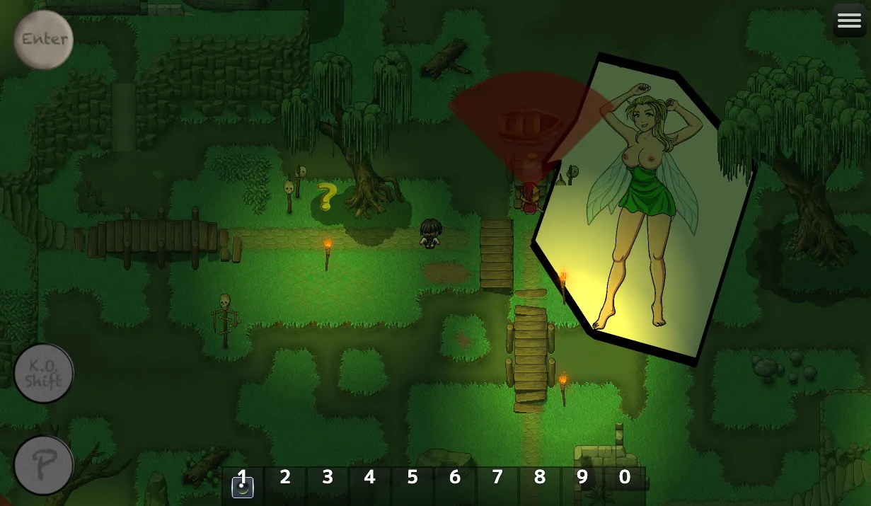 Relicts of Aeson gameplay screenshot 1 (Ren'Py adult game) by Doianu Games – free download