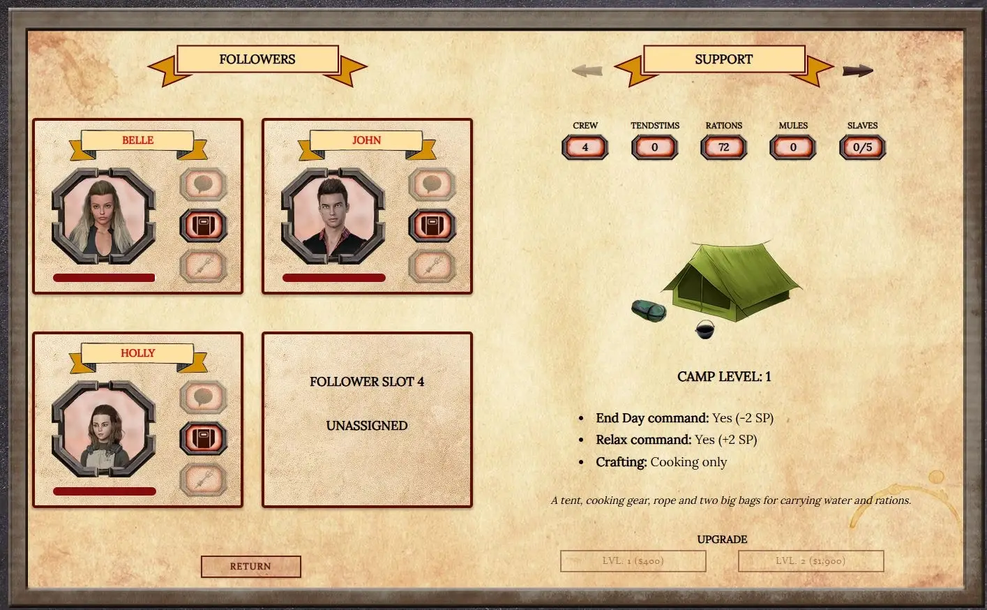 Masters of Raana gameplay screenshot 10 (HTML adult game) by GrimDark – free download