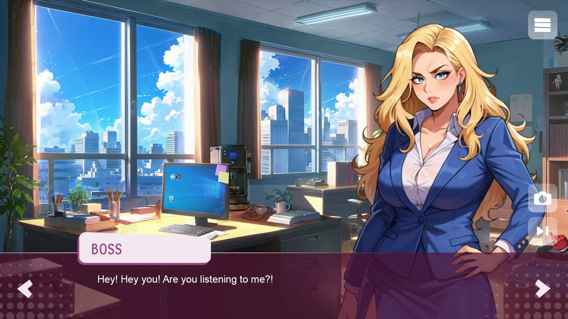 Getting Inside Hentai Story gameplay screenshot 3 (Ren'Py adult game) by 4nyStudio – free download