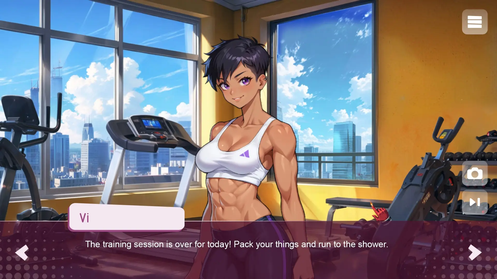 Getting Inside Hentai Story gameplay screenshot 2 (Ren'Py adult game) by 4nyStudio – free download