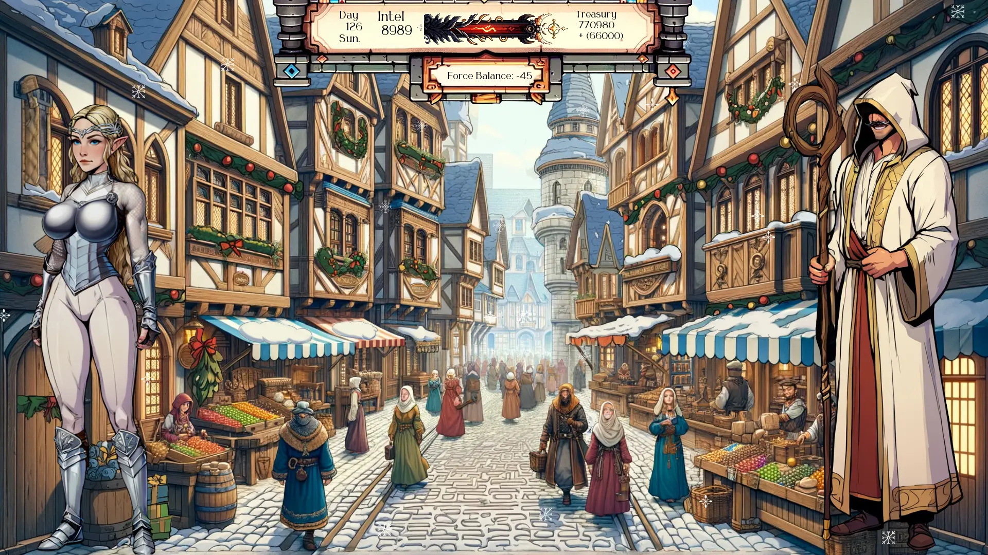 The Fall of Galadriel gameplay screenshot 11 (Ren'Py adult game) by Megacock – free download