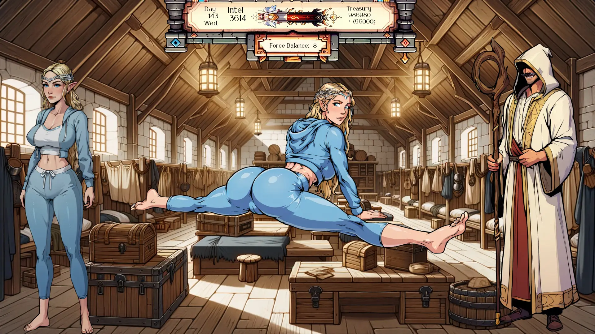 The Fall of Galadriel gameplay screenshot 8 (Ren'Py adult game) by Megacock – free download