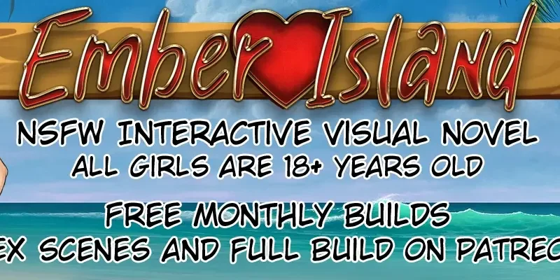 Ember Island cover 0.26 Patreon – Ren'Py adult game by Sexyverse Comics free download