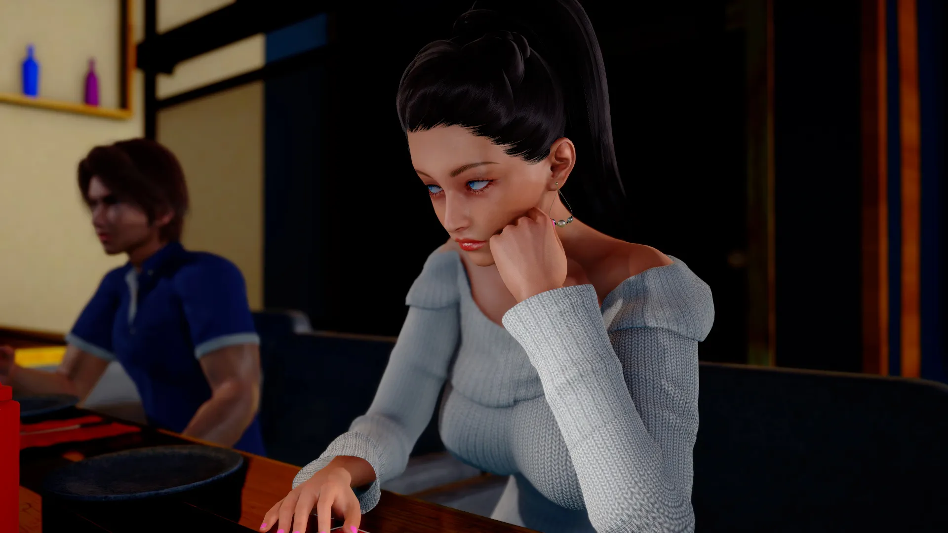 Dissonance gameplay screenshot 7 (Ren'Py adult game) by Glephy – free download
