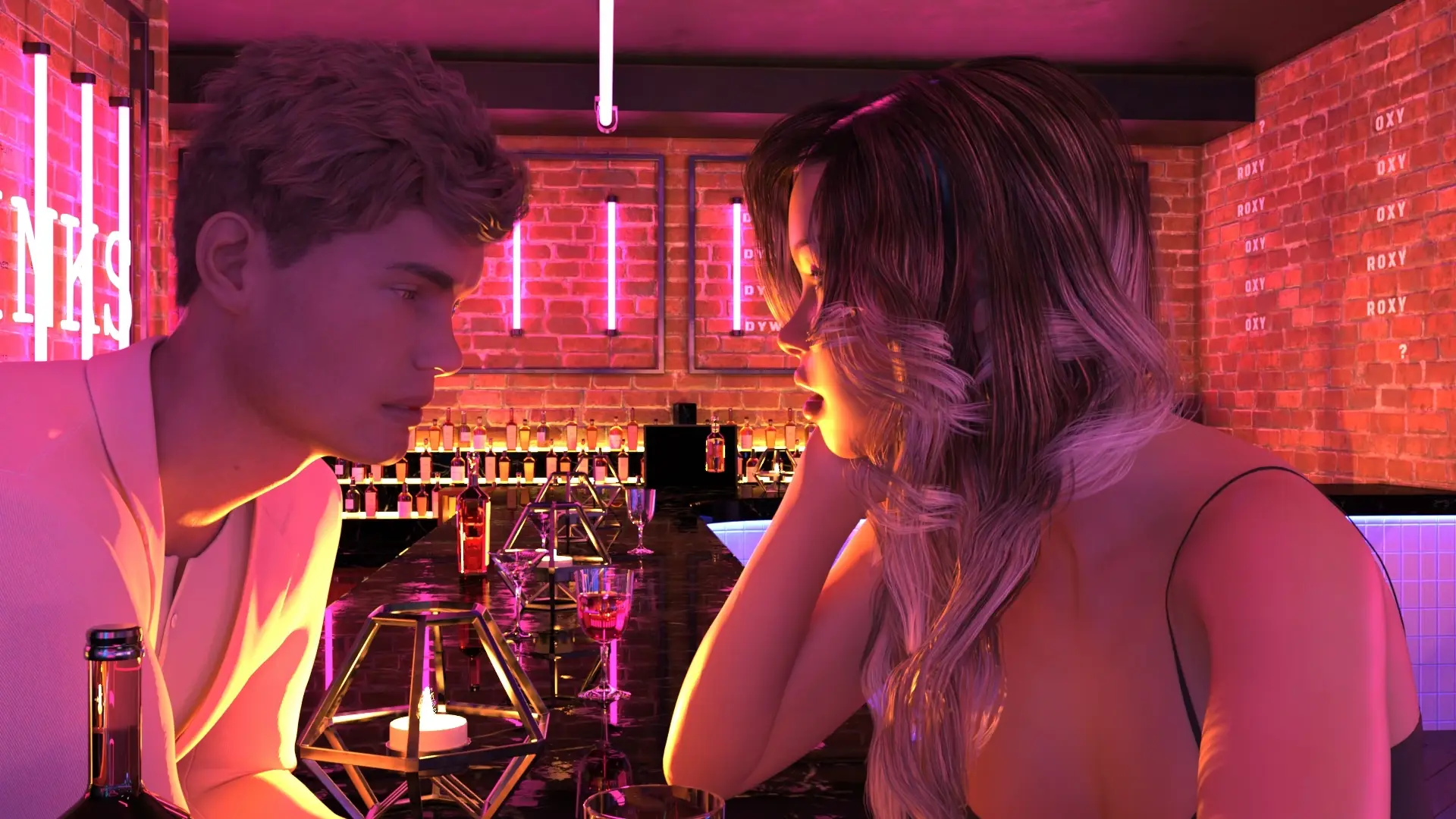 City of Sin – The Nocturne Files gameplay screenshot 3 (Ren'Py adult game) by Doadventures – free download