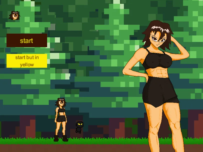 Ella’s Dumb and Horny Adventure gameplay screenshot 13 (Others adult game) by H. Potato – free download