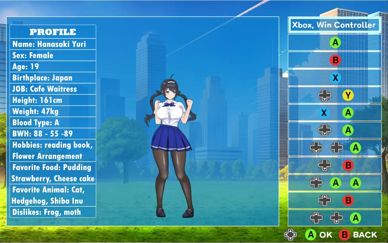 Fighting Girl Yuri gameplay screenshot 2 (Others adult game) by UMAI NEKO – free download