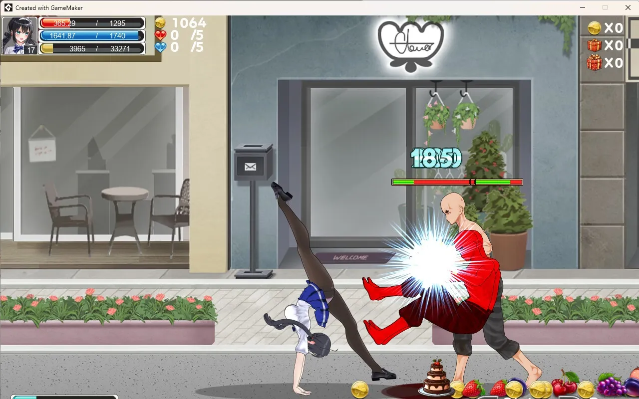Fighting Girl Yuri gameplay screenshot 3 (Others adult game) by UMAI NEKO – free download