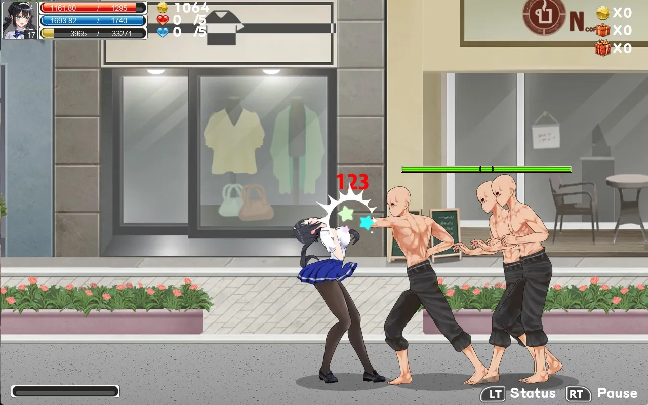 Fighting Girl Yuri gameplay screenshot 8 (Others adult game) by UMAI NEKO – free download