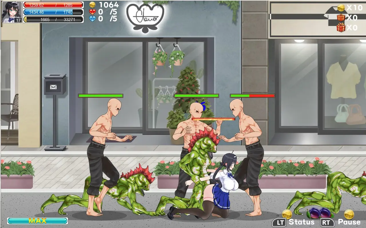 Fighting Girl Yuri gameplay screenshot 4 (Others adult game) by UMAI NEKO – free download