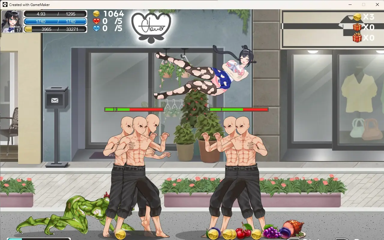 Fighting Girl Yuri gameplay screenshot 7 (Others adult game) by UMAI NEKO – free download